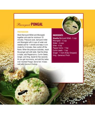 Shastha Barnyard Millet - 10 Lbs Pack - Processed Unpolished & Hulled - 100% Natural - 1 Bag - High-Quality Organic Millet - Buy Online on GoSupps.com