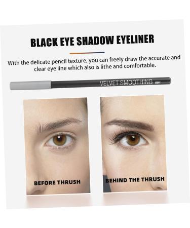 12 pi ces Crayons Yeux Noirs Crayon Sourcils Pratique Maquillage L ger R sistant Anti-bavure Portable Femme - Buy Online on GoSupps.com