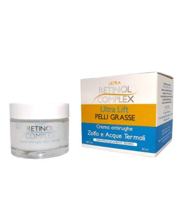 Ultra Retinol Complex Antiwrinkle face cream for oily skin with sulfur and thermal water 50 ml