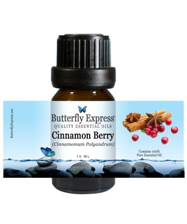 CinnamonBerry Essential Oil 10ml - 100% Pure by Butterfly Express