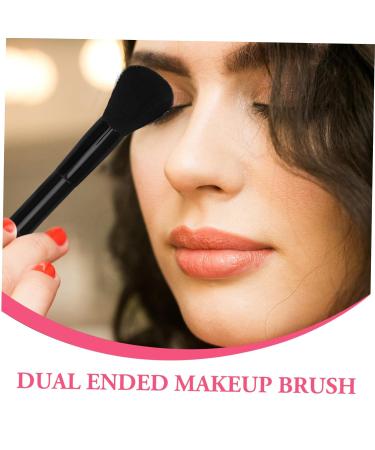 FOMIYES Double-ended Nose Shadow & Concealer Brush - Perfect for Contouring & Highlighting | High-Quality Makeup Tool for Flawless Application - Buy Online on GoSupps.com