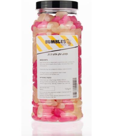 Love Heart Sweets Jelly Beans Gift Jar - Buy Online on GoSupps.com