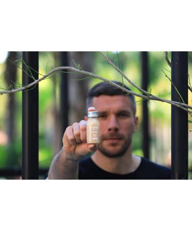  MYSHOT. By Lukas Podolski 10 Ginger Shot - for a deliciously refreshing moment. Organic and vegan. Sugar-free. Additive-free. 14 x 60 ml - Buy Online on GoSupps.com