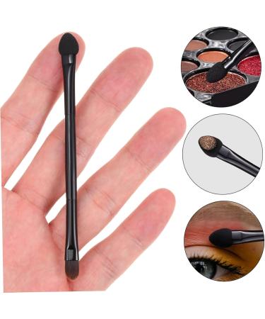SOESFOUFU Powder Applicator 20pcs Double Eye Shadow Makeup Eyeshadow Disposable Lip Wands Brush for Makeup Miss Mix Sponge Brush - Buy Online on GoSupps.com