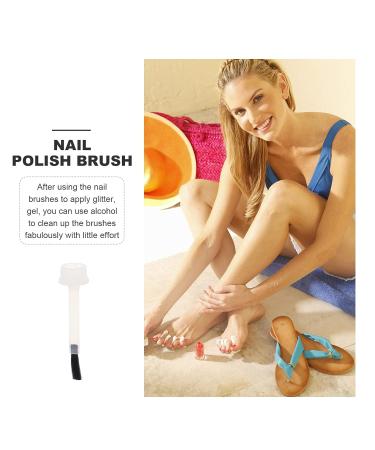 20pcs Mini Nylon Nail Polish Replacement Brush Set - Nail Art Brush 11mm | International Shipping - Buy Online on GoSupps.com