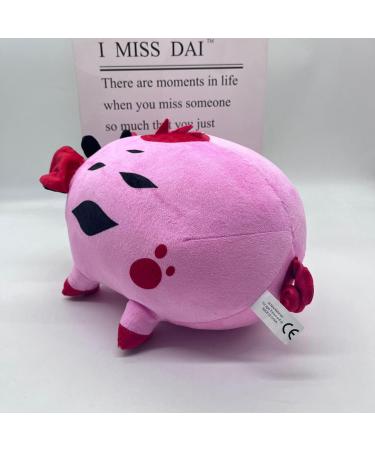 Hazbin Hotel Fat Pig Plush Toy - Helluva Boss Chibi Figure for Sofa Couch Decor - 18 cm Kids Pink - Buy Online on GoSupps.com