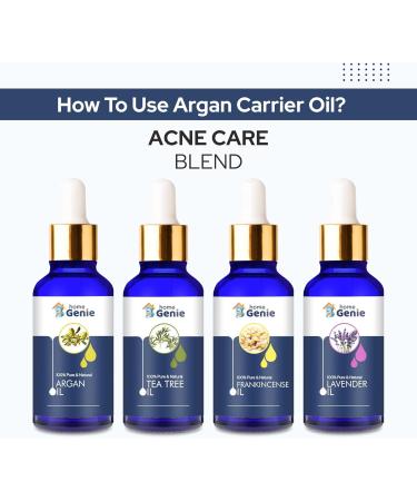 Buy 100% Pure Argan Oil - Home Genie 30ml Undiluted Essential Oil with Dropper - Natural Skincare Solution - Buy Online on GoSupps.com