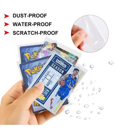 200 Count Foldermax Clear Penny Card Sleeves - Plastic Soft Protectors for Baseball, Game, and Trading Cards - Buy Online on GoSupps.com