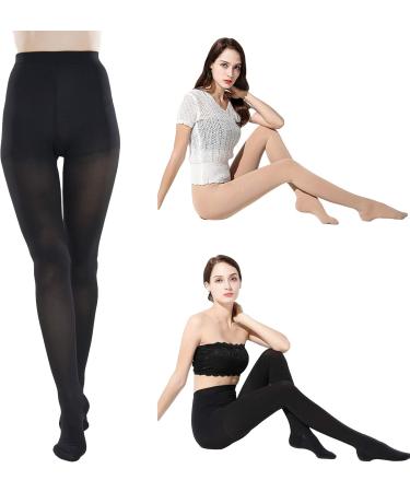 DERCLIVE Women's Compression Tights 23-32mmHg | Prevent Varicose Veins & Tight Toes - International Shipping Available - Buy Online on GoSupps.com