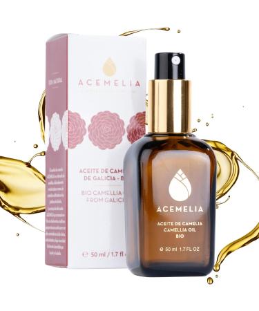 Buy 100% Natural Bio-Camelia Oil | Moisturizing & Nourishing Face Hair Body | Cold Pressed in Galicia | 50 ml - Buy Online on GoSupps.com