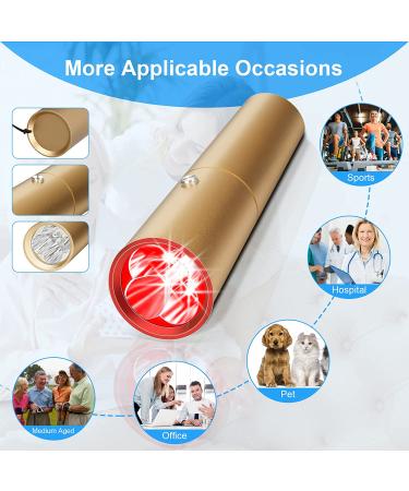 5-in-1 Red Light Therapy Device for Face & Body - Pain Relief - Infrared & Blue Light Therapy - Buy Online on GoSupps.com