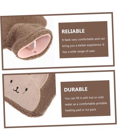 Healeved Mini Heat Bottle Set - 5 PVC Fittings & Accessories | Comfortable Rubber Hot Water Bottles for Winter | International Shipping - Buy Online on GoSupps.com