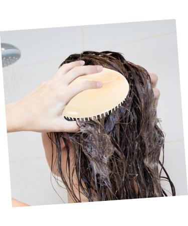 Soesfoufu 2-Piece Silicone Shampoo Comb & Scalp Massage Brush - Hair Shower Brush for Ultimate Hair Care - Buy Online on GoSupps.com