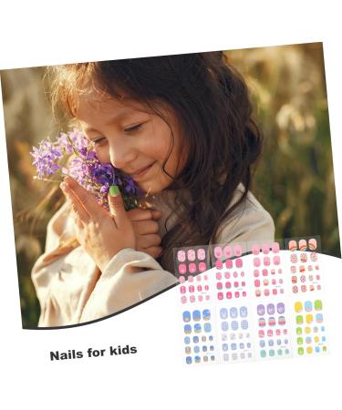 Gogogmee 8 Sheets Children's Nail Stickers Nails False Nail Nails for False Nails Nails Press on Nails for False Nail Tips Fake Nails False Nail for - Buy Online on GoSupps.com
