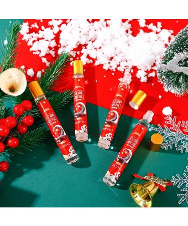 Rouge New Fragrance Set Chinese Style Perfume Gift Set Christmas Perfume Gift Set Fresh Flower Fruitless Fragrance Long Lasting Ladies Roller Ball Perfume Set 4x15ML - Buy Online on GoSupps.com
