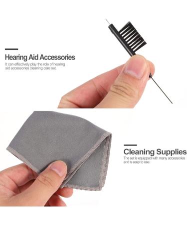 7pcs Cleaning Tool Kit Earphone Earbuds Cleaner Hearing Amplifier Cleaning Brush with Wax Loop and Magnet for Travel Home As Shown 7 - Buy Online on GoSupps.com