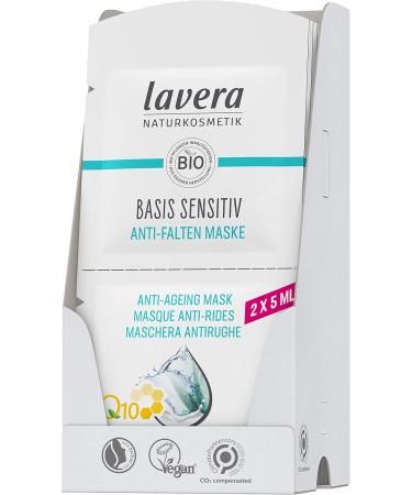 lavera Mask Q10 Organic Jojoba Aloe Vera & Coenzyme Q10 Vegan Organic Skin Care Natural & Innovative Cosmetics 10ml - Buy Online on GoSupps.com