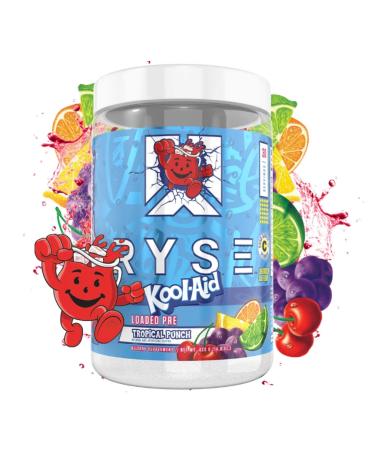 RYSE Up Supplements Ryse Core Series Loaded Pre | Pump  Energy  Strength | L-Citrulline  Beta Alanine  L-Theanine  Caffeine  and Thinkamine | 30 Servings (Tropical Punch) Kool Aid