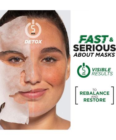 L'Or al Group 10 X Garnier Skin Active Niacinamide Ampoule Detox Facial Mask 15g Oily Skin - Buy Online on GoSupps.com