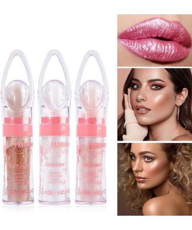 Body Glitter Powder - High Gloss Fairy Sparkle Highlighter for Hair, Eyes, Lips & Face - White Moonbeam - Buy Online on GoSupps.com