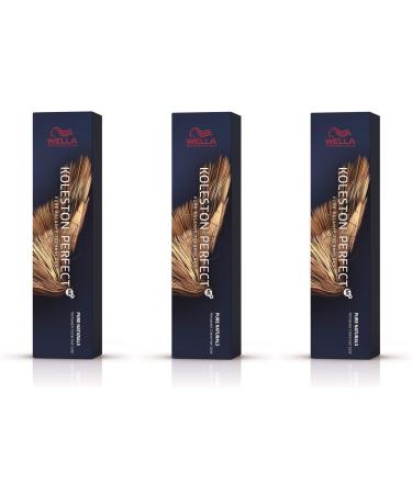 Wella 3 Sack Koleston Perfect Me+ Kp Pure Naturals 88/0 Hellblond Intensive Nature 88/0 Light Blonde Intense Natural 60 ml (3 -pack)