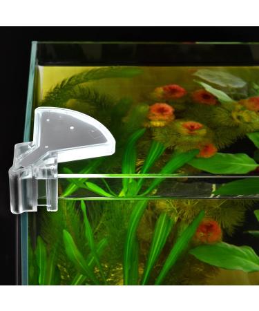 WEAVERBIRD Clip on Light Fan Shape Model-M3 Aquarius Aquarium Light 5W 12 LEDs Planted Lamp for 6mm Thick Fish Tanks - Buy Online on GoSupps.com