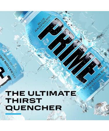 Prime Energy Drink by Logan Paul & KSI 500ML (Blue Raspberry) - Buy Online on GoSupps.com