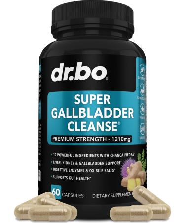 Gallbladder Supplements Cleanse Formula Support - Keto Digestive Enzymes with Ox Bile Supplement Chanca Piedra & Betaine HCL - Gallstone Dissolver Kidney Liver Gall Bladder Flush Detox Stone Breaker