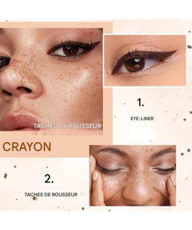  Dubbulon Freckle Pen 3.6 ml Long-Lasting Waterproof and Smear-Proof Sweatproof for Women Everyday Wear Shows Parties Evenings Concerts - Buy Online on GoSupps.com