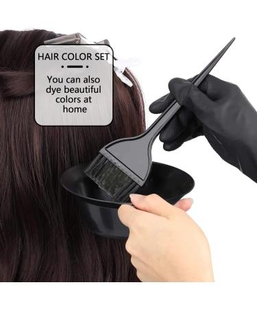Kakveiiai 23-Piece Hair Dye Set with Scalp Massage Brush | DIY Salon Hair Color Kit & Hairdresser Accessories - Buy Online on GoSupps.com