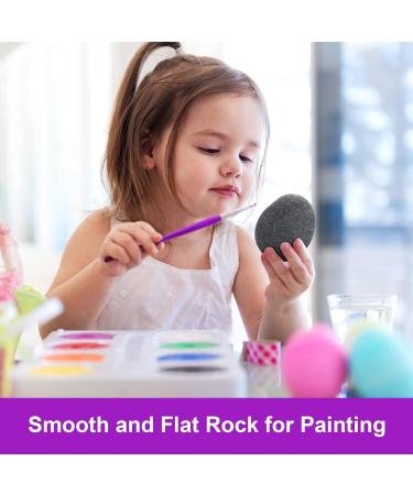 40 Pcs Large Rocks for Painting 25pcs 2-3â & 15pcs 3-4â River Rocks for Painting Natural Flat & Smooth Rocks for Painting for Kids & Adult Craft Gift - Buy Online on GoSupps.com