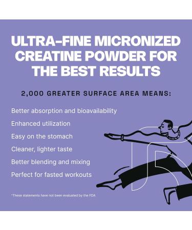 RETAIN Creatine Monohydrate Powder - 100% Micronized High Absorption for Lean Muscle Mass & Recovery | 60 Servings - Shop Internationally - Buy Online on GoSupps.com