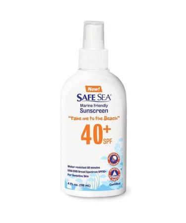 Safe Sea Sunscreen Spray - 4 Fl Oz.