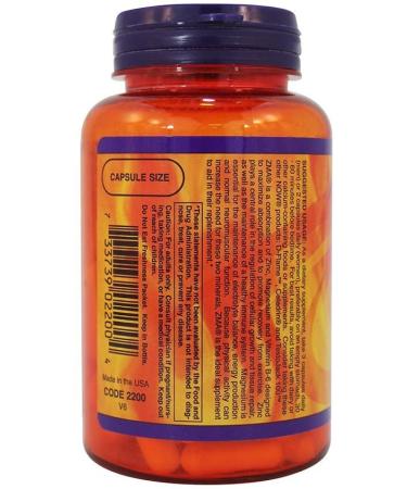 Now Foods Sports ZMA - Boost Recovery & Muscle Strength | 90 Capsules - Buy Online on GoSupps.com