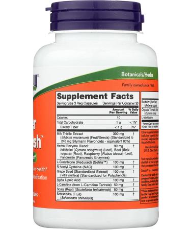 Now Foods Liver Refresh - 90 Veg Capsules for Liver Health Support - Buy Online on GoSupps.com