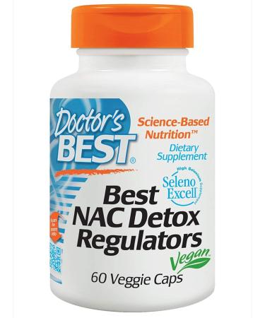 Doctor's Best NAC Detox Regulators 60 Veggie Caps