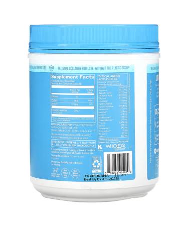 Vital Proteins Unflavored Collagen Peptides 20oz - Hydrolyzed Type I & III Collagen Supplement - Buy Online on GoSupps.com