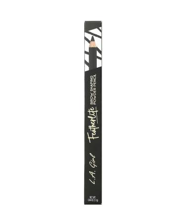 L.A. Girl Featherlite Brow Shaping Powder Pencil - Dark Brown 0.04 oz | Perfect Eyebrow Definition - Buy Online on GoSupps.com