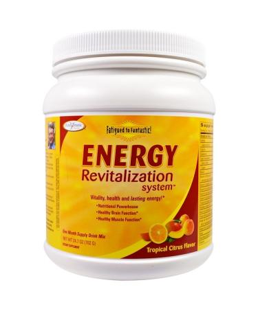 Enzymatic Therapy Fatigued to Fantastic! Energy Revitalization System Tropical Citrus Flavor 1.5 lbs (702 g)