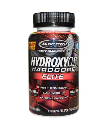Hydroxycut Performance Series Hardcore Elite 110 Rapid-Release Thermo Caps