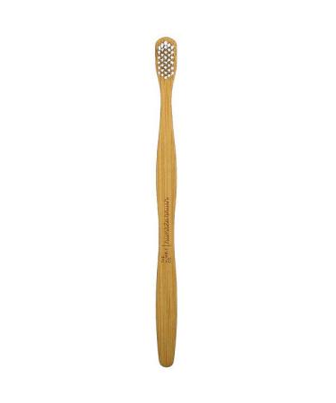 The Humble Co. Humble Bamboo Toothbrush Adult Sensitive White 1 Toothbrush