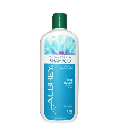 Aubrey Organics Scalp Rescue Shampoo Tea Tree & Primrose 11 fl oz (325 ml)
