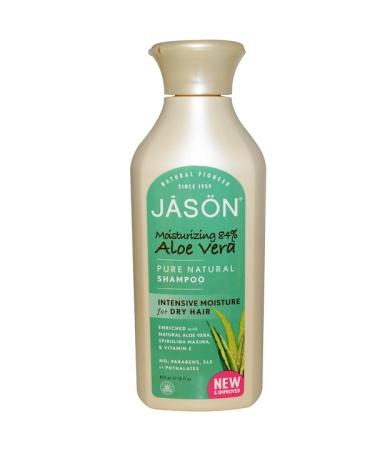 Jason Natural Pure Natural Shampoo Aloe Vera 16 fl oz (473 ml)