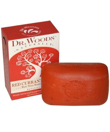 Dr. Woods Raw Shea Butter Soap Red Currant Clove 5.25 oz (149 g)