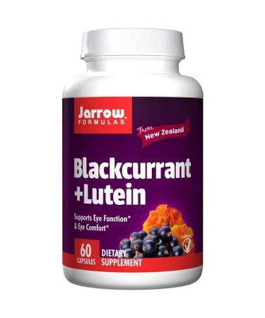 Jarrow Formulas Blackcurrant + Lutein 60 Veggie Caps