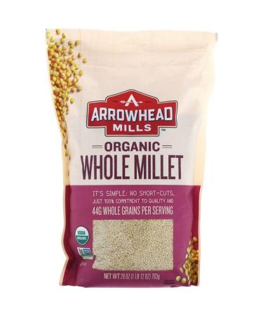 Arrowhead Mills Organic Whole Millet 1.75 lbs (793 g)
