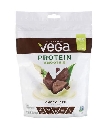 Vega Protein Smoothie Chocolate Flavored 9.2 oz (260 g)