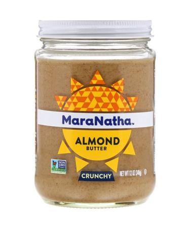 MaraNatha Almond Butter Crunchy 12 oz (340 g)