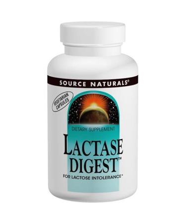 Source Naturals Lactase Digest 180 Veggie Caps