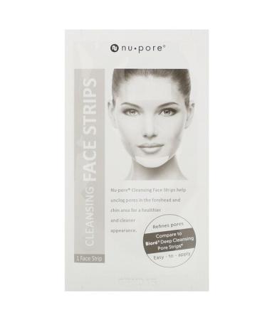 Nu-Pore Face Cleansing Strips 3 Strips